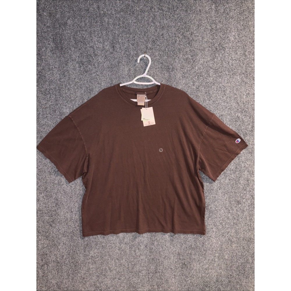Champion Rochester NY Brown Crewneck T-Shirt Size Large (Oversized) New Style!